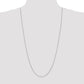 . Diamond-cut Cable with Lobster Clasp Chain - WBC