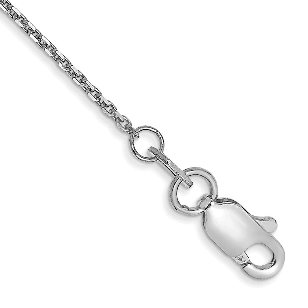 . Diamond-cut Cable with Lobster Clasp Anklet - WBC
