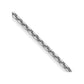 . Diamond-cut Cable with Lobster Clasp Chain - WBC