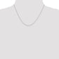 . Diamond-cut Round Open Link Cable with Spring Ring Clasp Chain - WBC