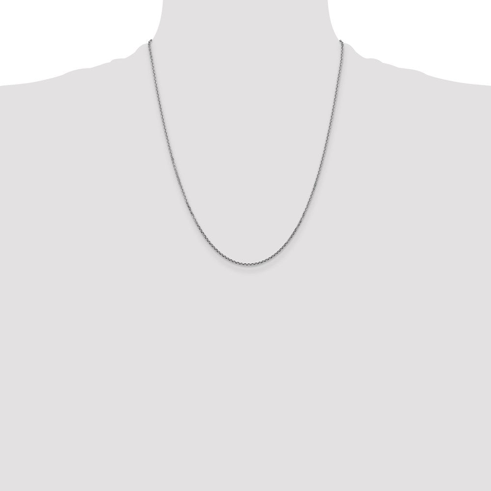 Diamond-cut Cable with Lobster Clasp Chain - WBC