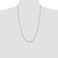 Diamond-cut Cable with Lobster Clasp Chain - WBC