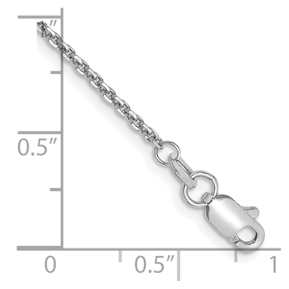 Diamond-cut Cable with Lobster Clasp Anklet - WBC