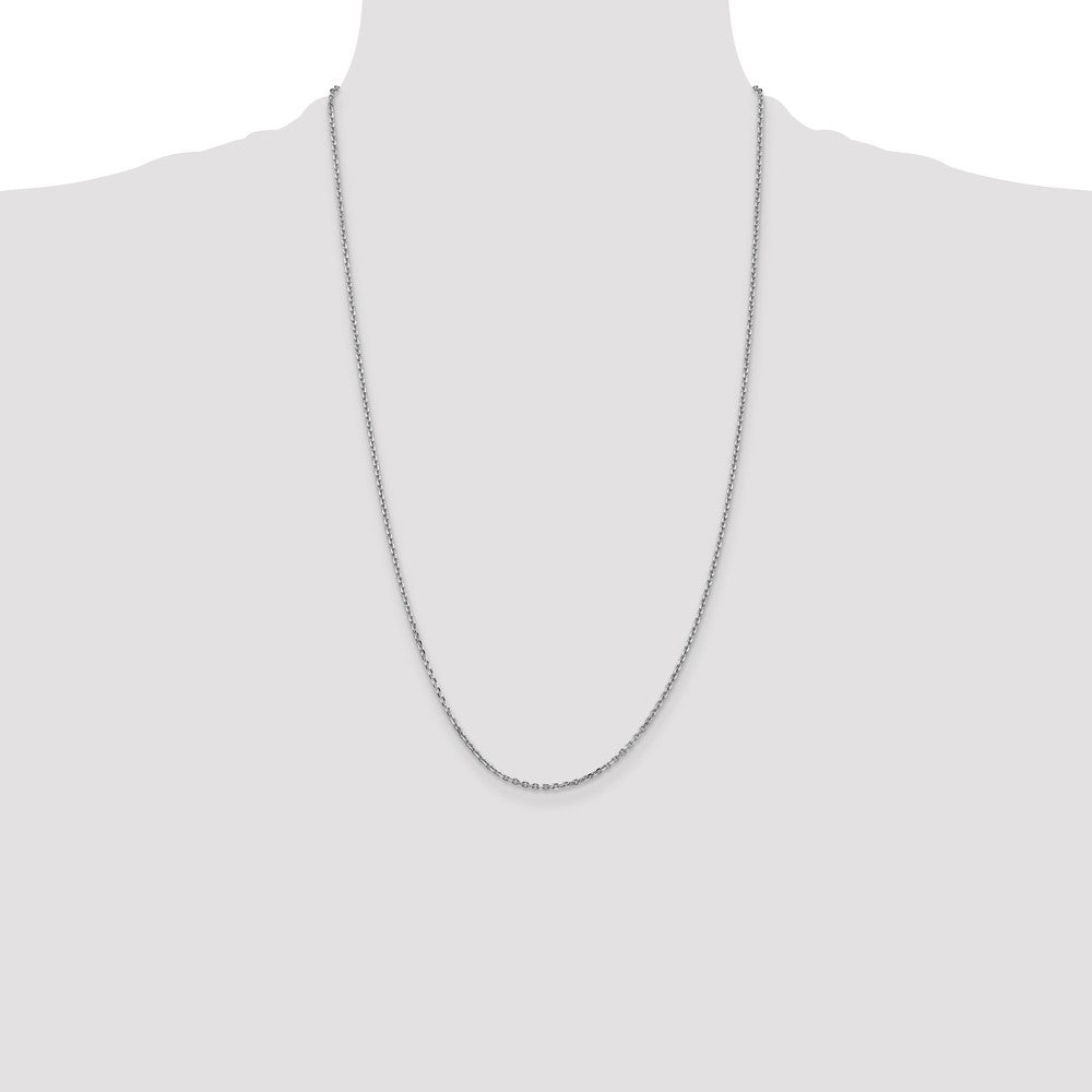 Diamond-cut Cable with Lobster Clasp Chain - WBC