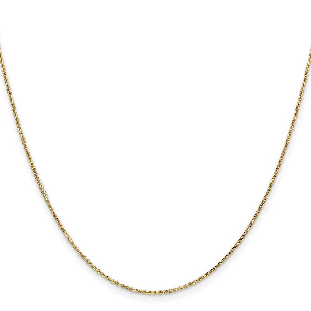 . Diamond-cut Cable with Lobster Clasp Chain - WBC