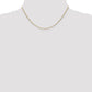 . Diamond-cut Cable with Lobster Clasp Chain - WBC