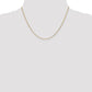 . Diamond-cut Cable with Lobster Clasp Chain - WBC