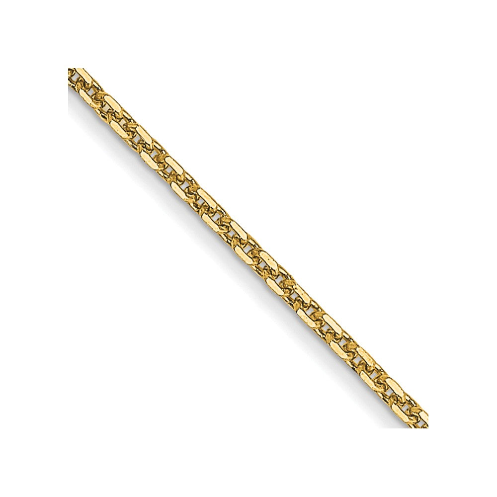 . Diamond-cut Cable with Lobster Clasp Chain - WBC