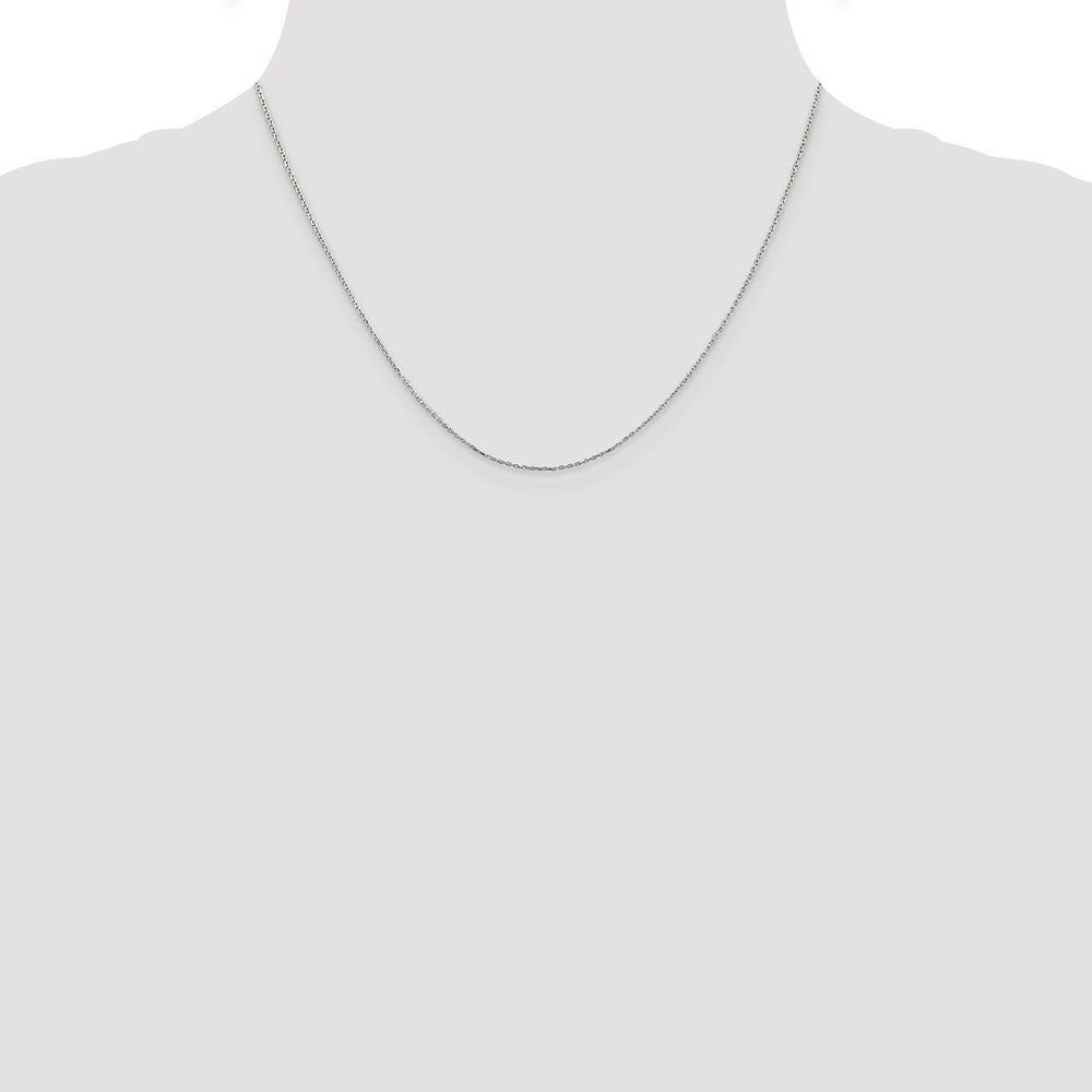 . Diamond-cut Cable with Lobster Clasp Chain - WBC