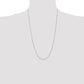 . Diamond-cut Cable with Lobster Clasp Chain - WBC