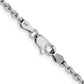 Diamond-cut Cable with Lobster Clasp Chain - WBC