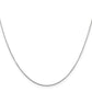 . Diamond-cut Round Open Link Cable with Lobster Clasp Chain - WBC