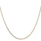 . Box with Spring Ring Clasp Chain - WBC