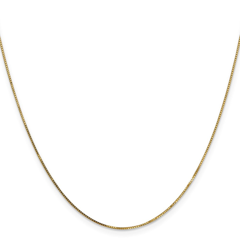 . Box with Spring Ring Clasp Chain - WBC