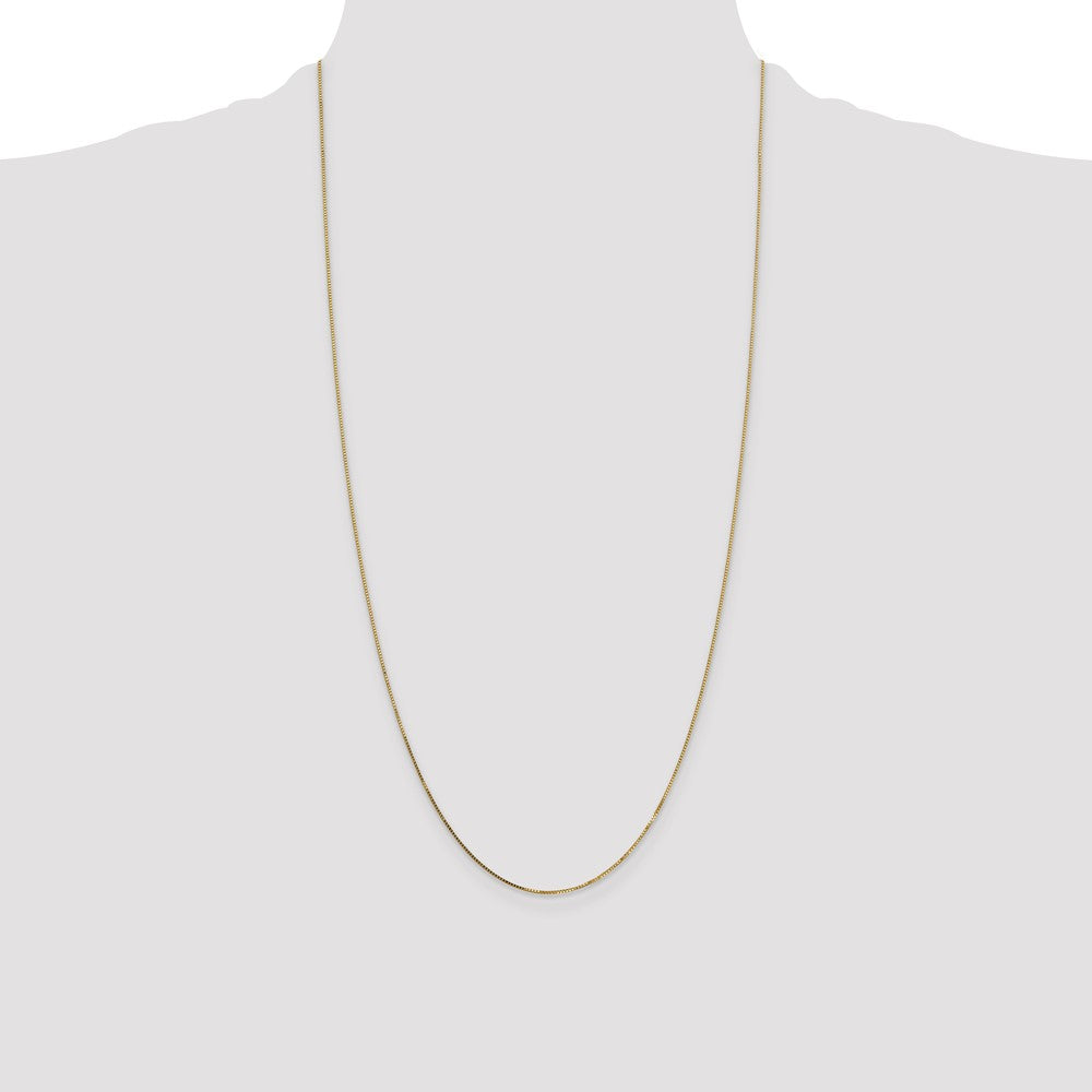 . Box with Spring Ring Clasp Chain - WBC