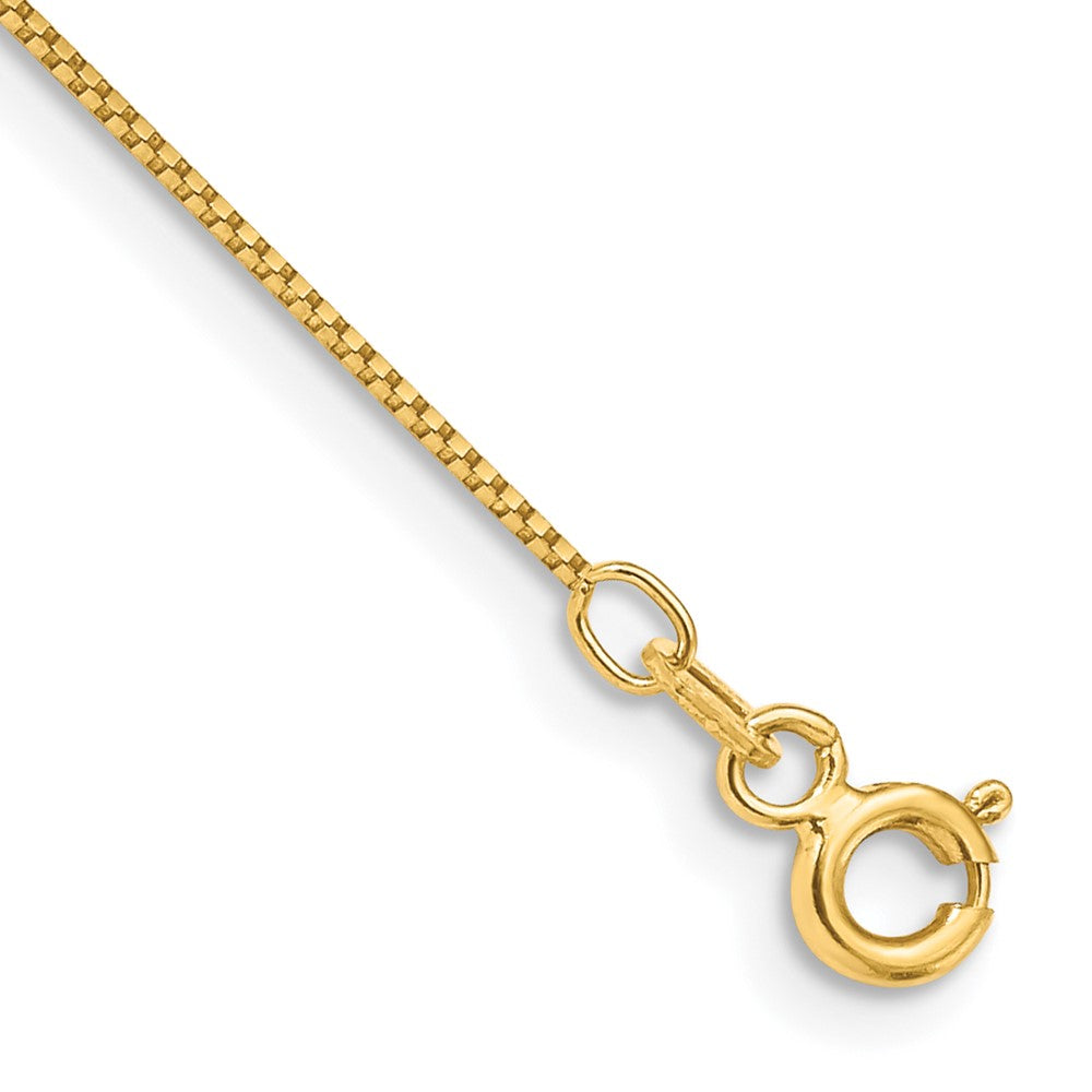 . Box with Spring Ring Clasp Anklet - WBC