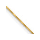 . Box with Spring Ring Clasp Chain - WBC