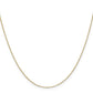 . Diamond-cut Round Open Link Cable with Lobster Clasp Chain - WBC