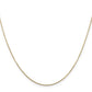 . Diamond-cut Round Open Link Cable with Lobster Clasp Chain - WBC
