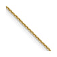 . Diamond-cut Round Open Link Cable with Lobster Clasp Chain - WBC