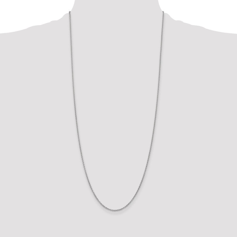 Round Open Wide Link Cable with Lobster Clasp Chain - WBC