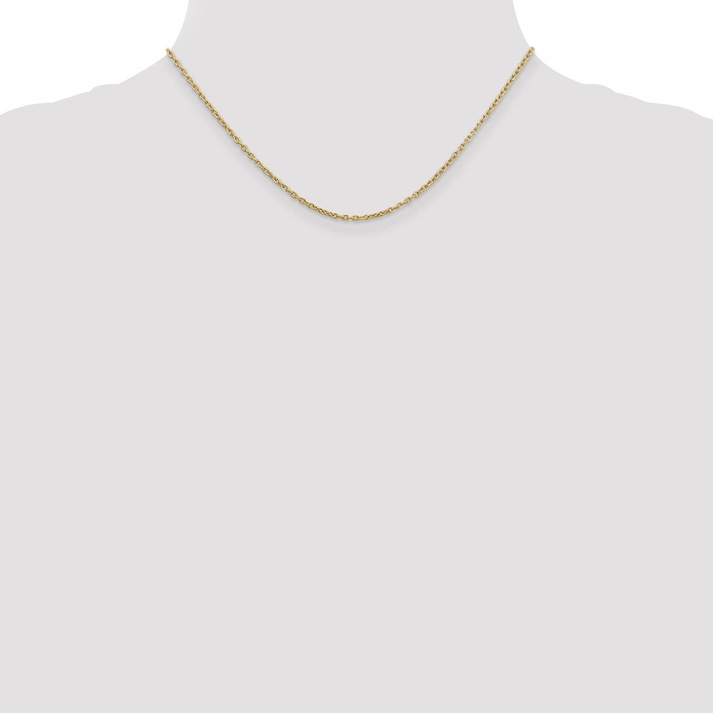 Round Open Link Cable with Lobster Clasp Chain - WBC