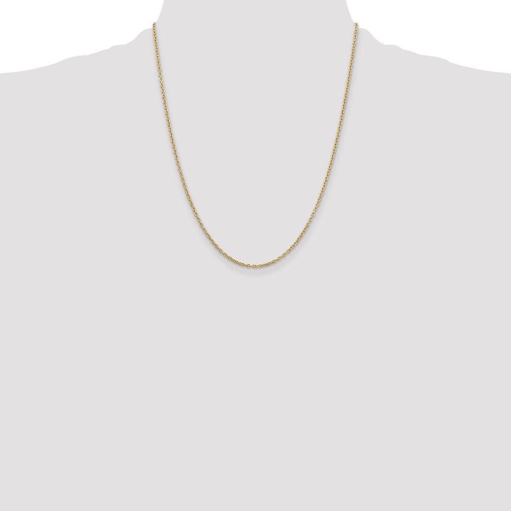 Round Open Link Cable with Lobster Clasp Chain - WBC