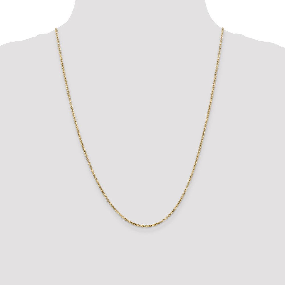 Round Open Link Cable with Lobster Clasp Chain - WBC