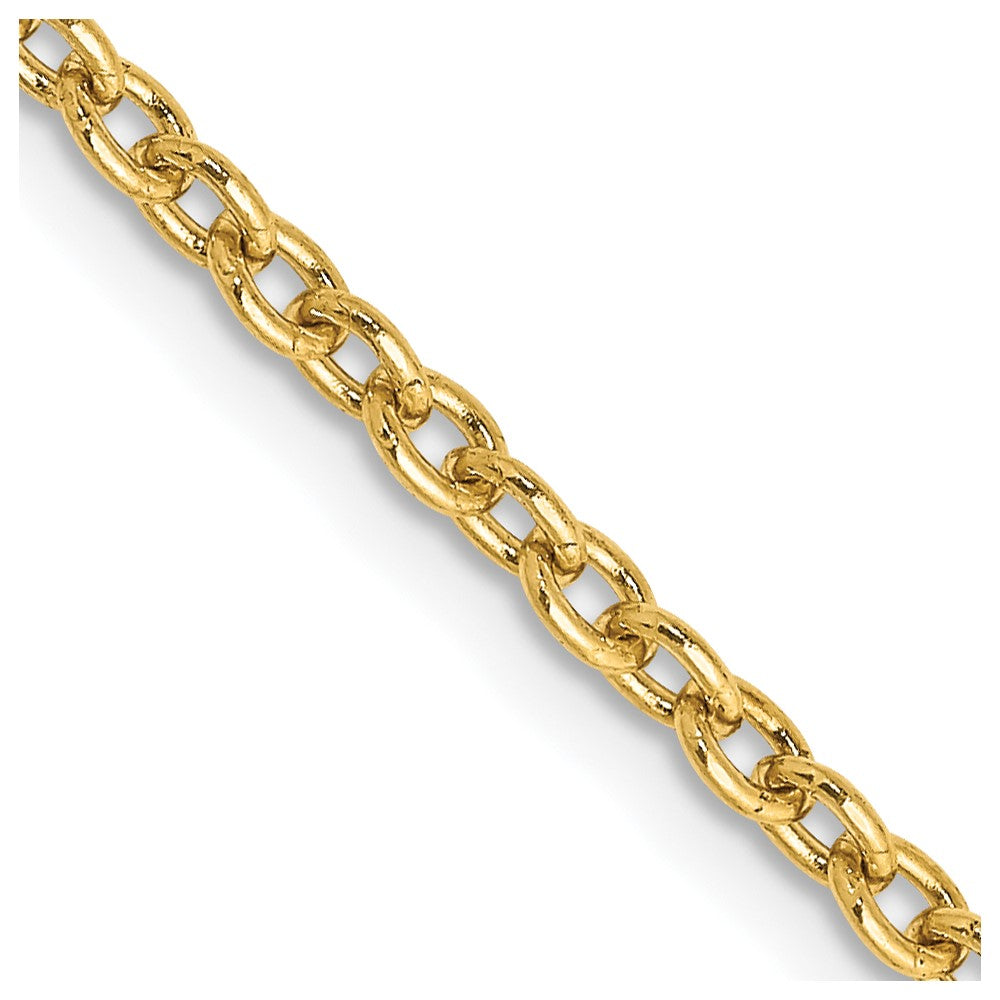 Round Open Link Cable with Lobster Clasp Chain - WBC