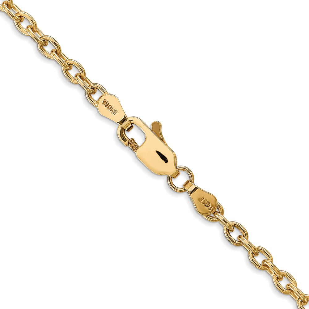 Round Open Link Cable with Lobster Clasp Chain - WBC