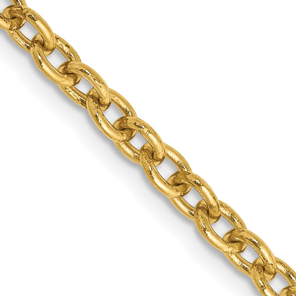 Round Open Link Cable with Lobster Clasp Chain - WBC