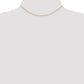 Diamond-cut Beaded with Lobter Clasp Pendant Chain - WBC