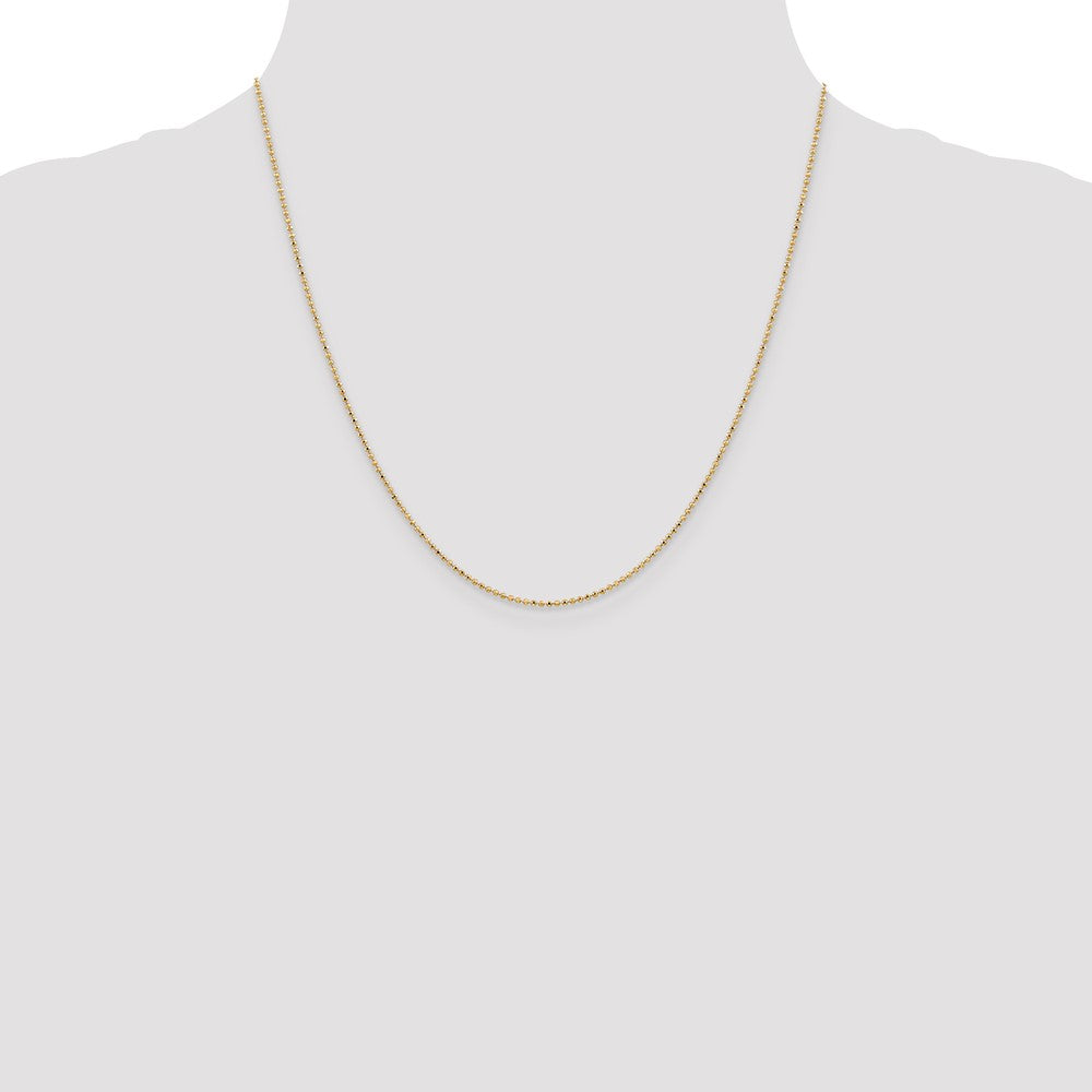 Diamond-cut Beaded with Lobter Clasp Pendant Chain - WBC