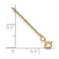 . Light Baby Rope with Spring Ring Clasp Anklet - WBC