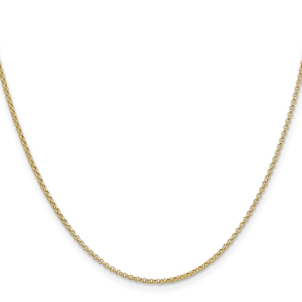 Rolo with Lobster Clasp Pendant Chain - WBC