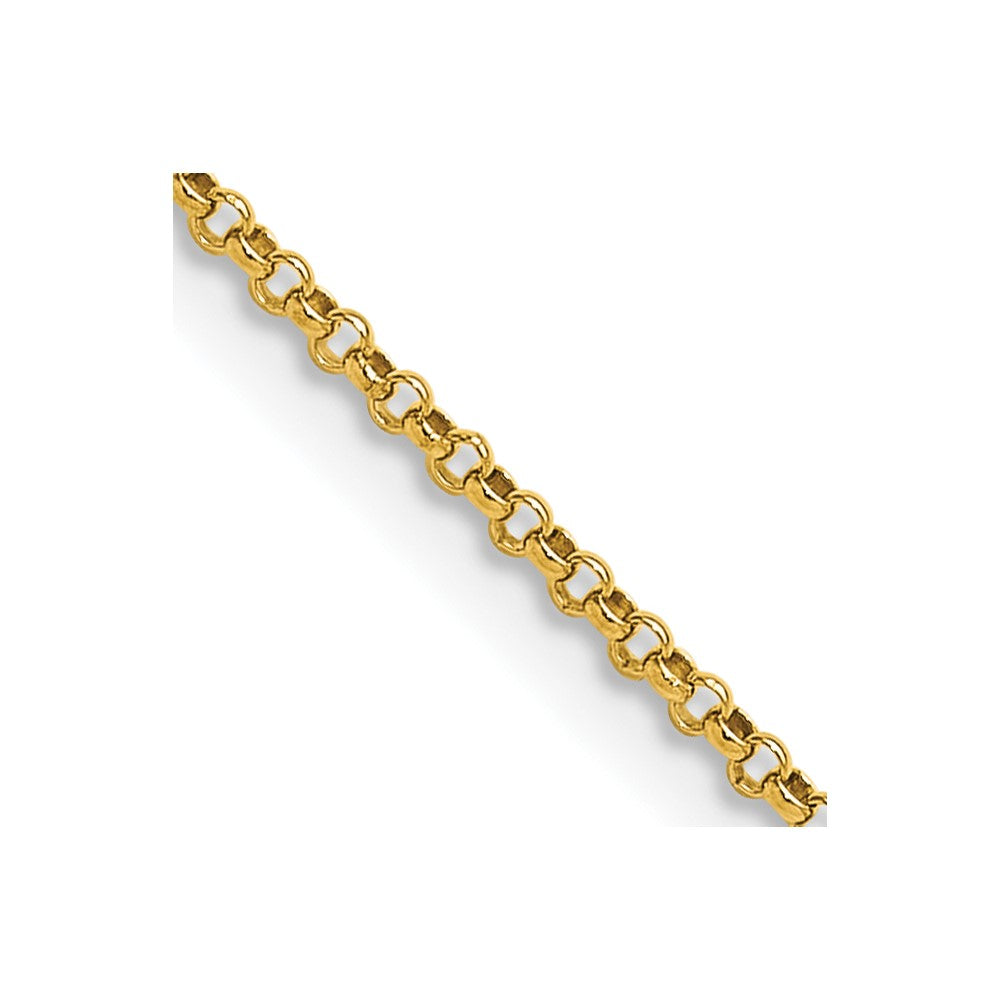 Rolo with Lobster Clasp Pendant Chain - WBC