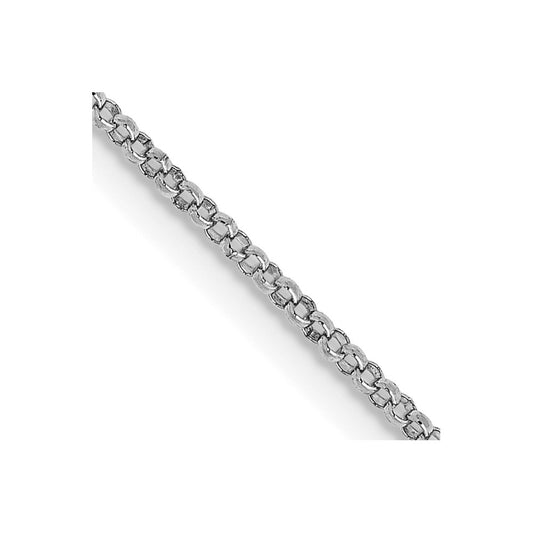 Rolo with Lobster Clasp Pendant Chain - WBC