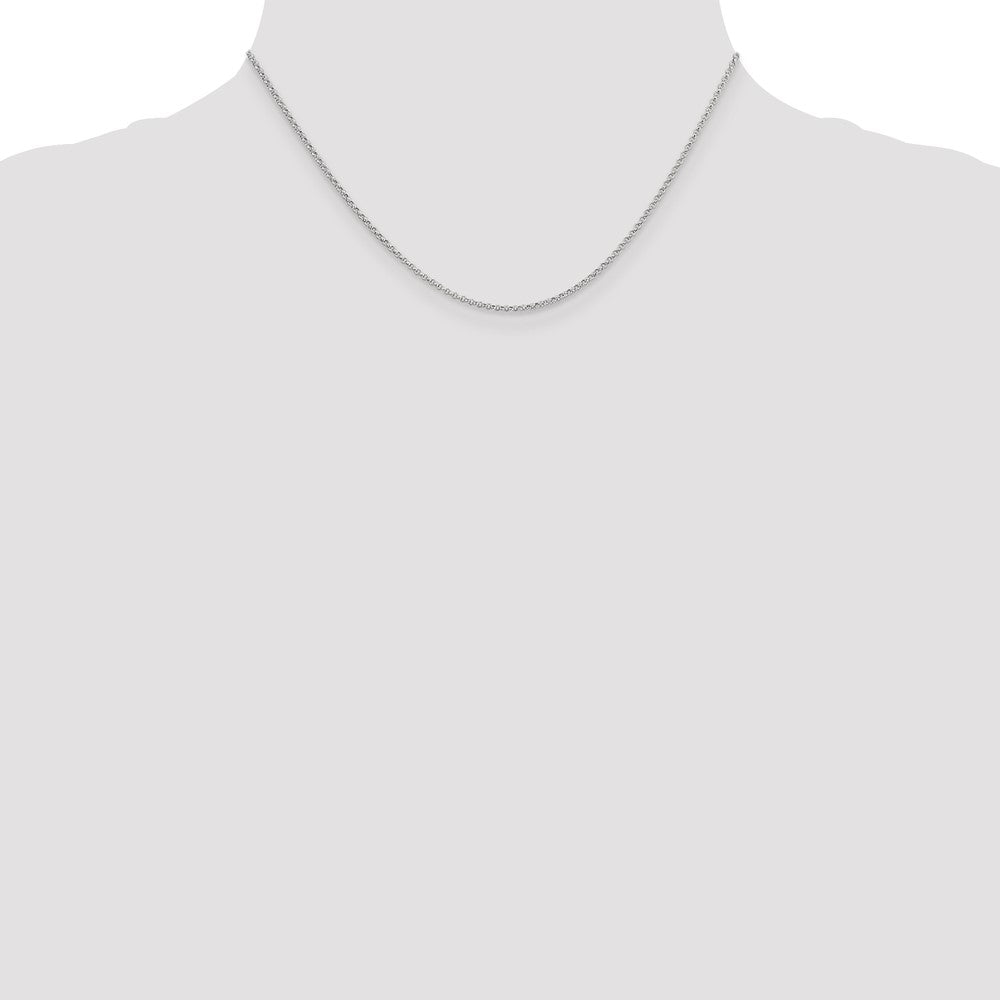 Rolo with Lobster Clasp Pendant Chain - WBC
