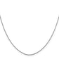 . Diamond-cut Round Open Link Cable with Lobster Clasp Chain - WBC
