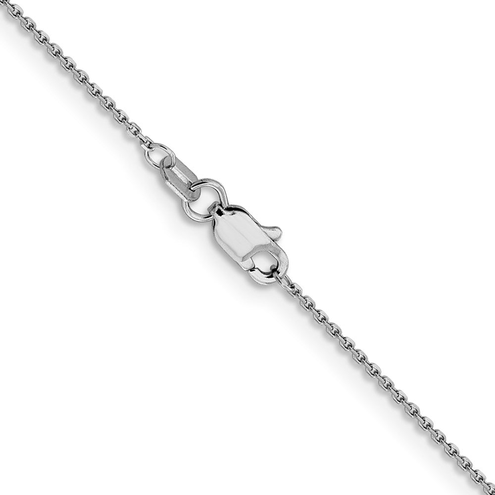 . Diamond-cut Round Open Link Cable with Lobster Clasp Chain - WBC