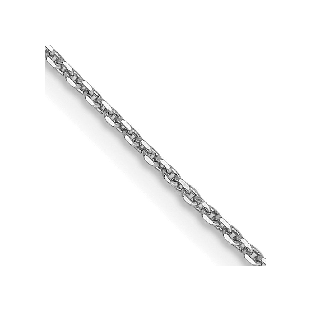 . Diamond-cut Round Open Link Cable with Lobster Clasp Chain - WBC