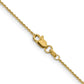 . Diamond-cut Round Open Link Cable with Lobster Clasp Chain - WBC