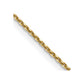 . Diamond-cut Round Open Link Cable with Lobster Clasp Chain - WBC