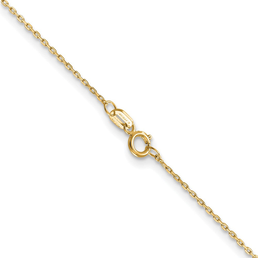 . Diamond-cut Cable with Spring Ring Clasp Chain - WBC
