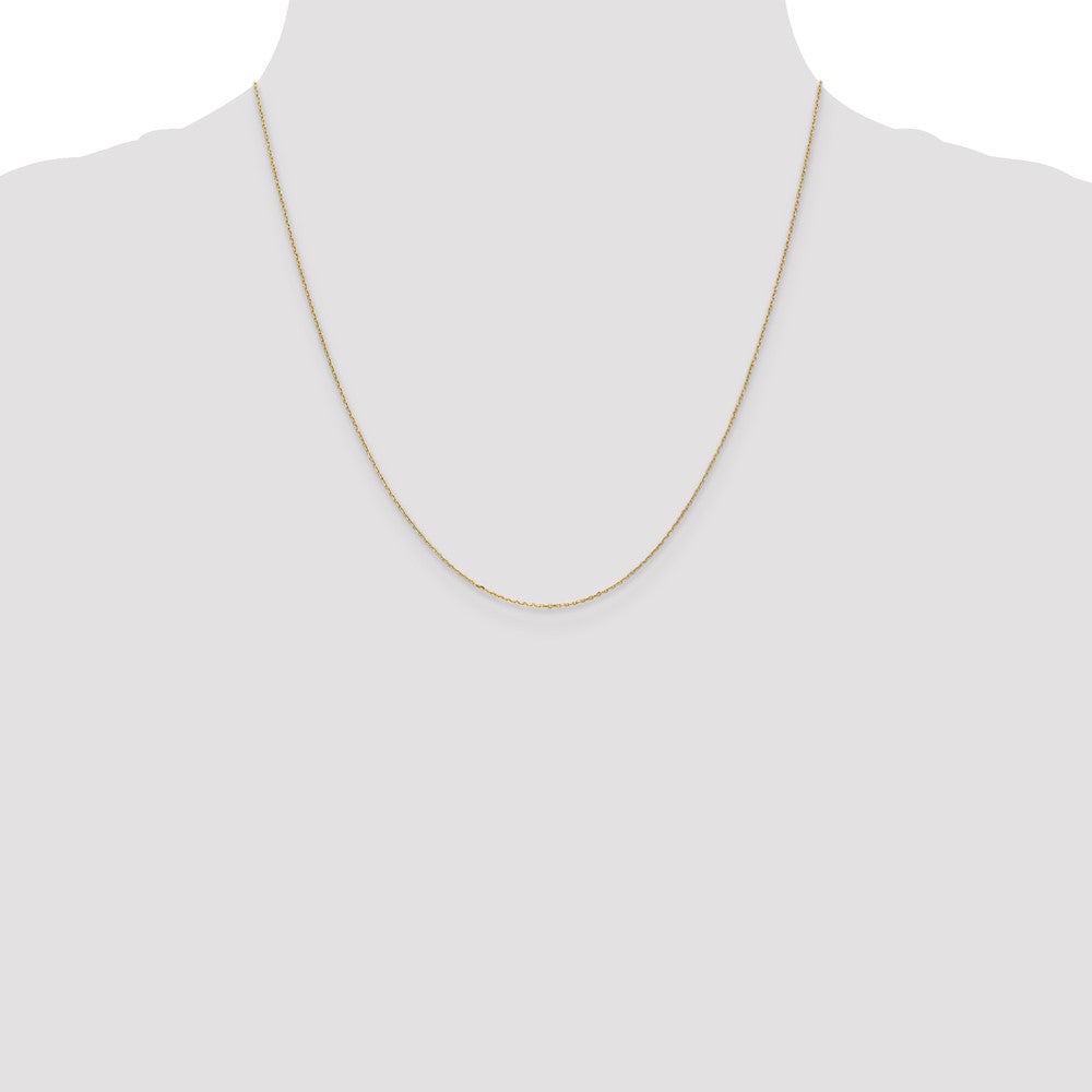 . Diamond-cut Cable with Spring Ring Clasp Chain - WBC