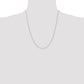 . Diamond-cut Cable with Spring Ring Clasp Chain - WBC