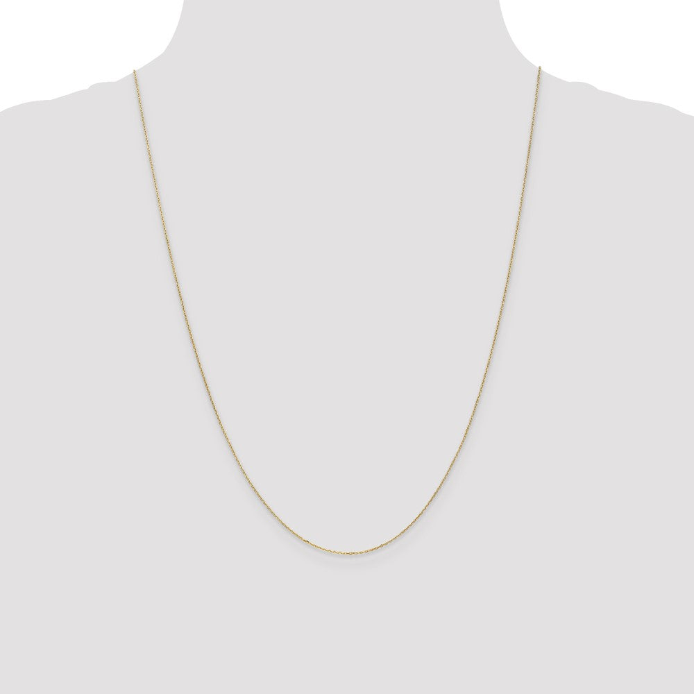 . Diamond-cut Cable with Spring Ring Clasp Chain - WBC