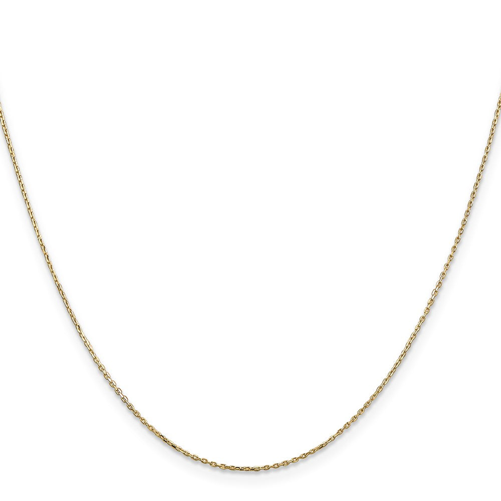 . Diamond-cut Cable with Lobster Clasp Chain - WBC