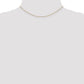 . Diamond-cut Cable with Lobster Clasp Chain - WBC
