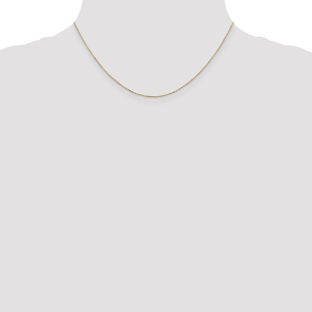 . Diamond-cut Cable with Lobster Clasp Chain - WBC